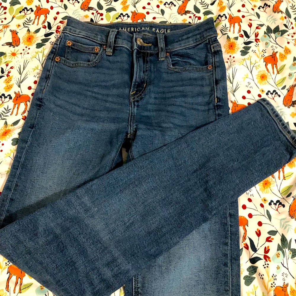 American Eagle high rise jeans